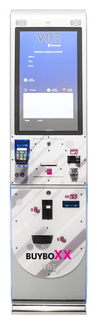 VNE BuyBoxx self-service kiosk